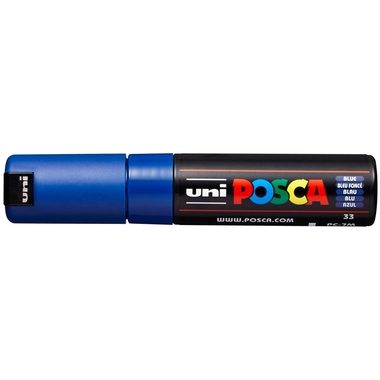 UNI-BALL Posca Marker 4.5-5.5mm PC-7M BLUE blau, Rundspitze