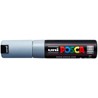 UNI-BALL Posca Marker 4.5-5.5mm PC-7M GREY grau, Rundspitze