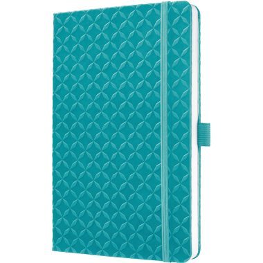 Sigel Jolie® aqua green JN103 Notizbuch liniert Türkis Anzahl der Blätter: 174 DIN A5