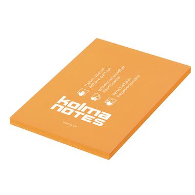 Kolma Notizzettel NOTES A6 Orange, 100