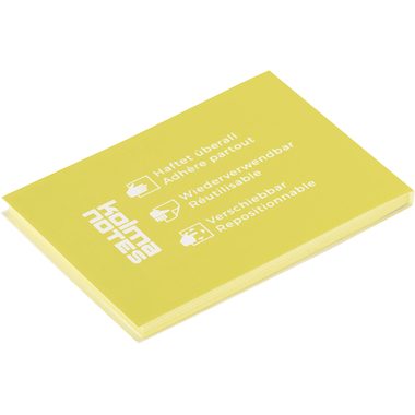 KOLMA kolma NOTES A7 13.007.11 1x100 Blatt gelb