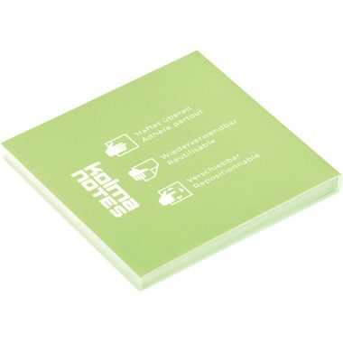 KOLMA kolma NOTES 76x76mm 13.009.01 1x100 Blatt gr&uuml;n