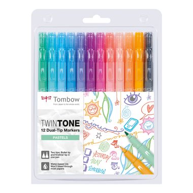 Tombow Faserschreiber TwinTone
