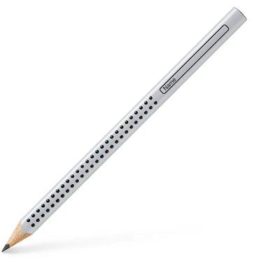 FABER-CASTELL Bleistift Jumbo Grip HB 111920 silber