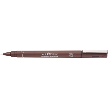 Uni Fineliner 0.01 mm, Sepia, Effekte