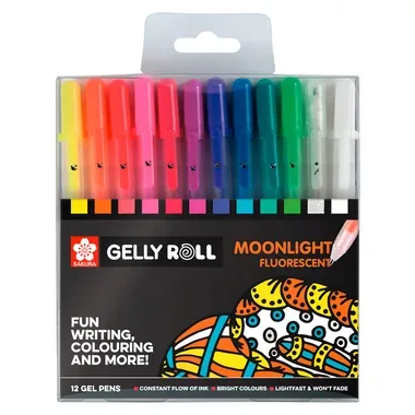 SAKURA Gelly Roll 0.5mm POXPGBMOO12 Moonlight ass. 12 St&uuml;ck
