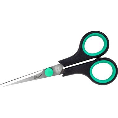B&Uuml;ROLINE Schere SoftGrip 14cm 381216 rostfrei