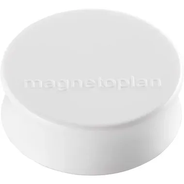 MAGNETOPLAN Magnet Ergo Large 10 Stk. 1665000 weiss 34mm