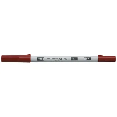 TOMBOW Dual Brush Pen ABT PRO ABTP-837 wine red