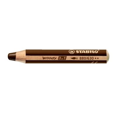 STABILO Farbstifte Woody 3 in 1 880/630 braun