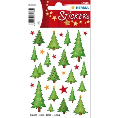 HERMA Sticker Tannenb&auml;ume 15233 27 St&uuml;ck /1 Blatt