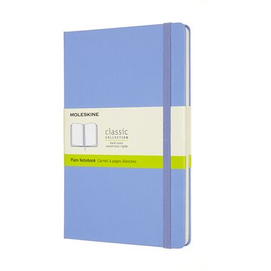 Moleskine Notizbuch Large/A5 Blanko, Hortensien Blau