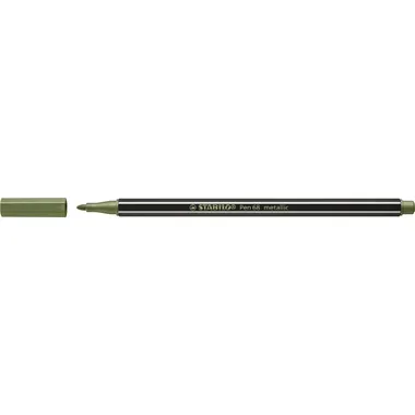 STABILO Fasermaler Pen 68 68/843 metallic hellgr&uuml;n