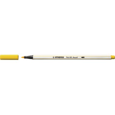 STABILO Fasermaler Pen 68 Brush 568/44 gelb