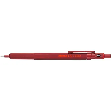 rotring -  Feinminenstift 600 0.5mm 2114264 rot metallic