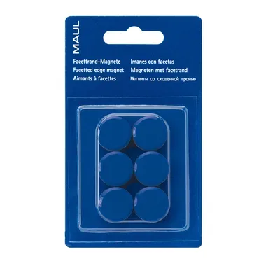 MAUL Magnete 20mm 6176235 blau 6 St&uuml;ck