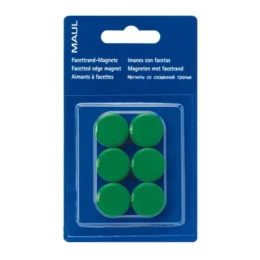 MAUL Magnete 20mm 6176255 gr&uuml;n 6 St&uuml;ck