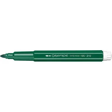CARAN D'ACHE Fasermalstift Fancolor Maxi 195.210 smaragdgr&uuml;n