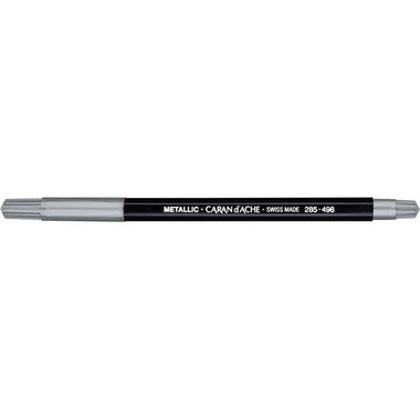 CARAN D'ACHE - Filzstift Fibre Fancolor - Silber