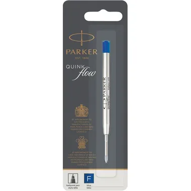 PARKER Kugelschreiber-Mine F 1950368 blau, QUINKflow