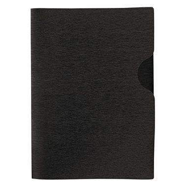 Kolma -  Präsentationsm. LineaVerde A4 10.006.06 schwarz, PP, Sand, recycling, One Size