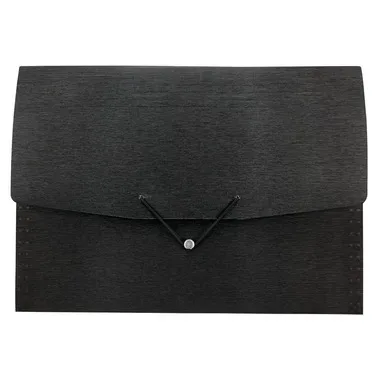 KOLMA F&auml;chermappe LineaVerde A4 11.024.06 schwarz, 12 Tabs,PP,Sand,rec.