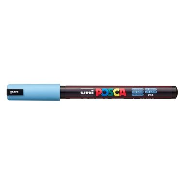 Uni Marker POSCA Softcolors 0.7 mm, Hellblau