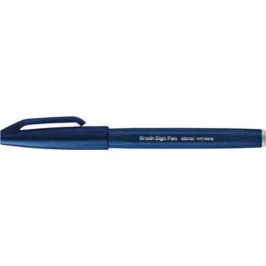 PENTEL Brush Sign Pen SES15C-CA stahlblau