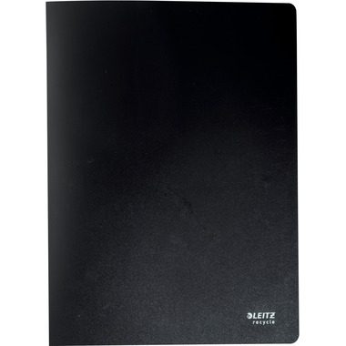LEITZ Sichtbuch Recycle PP A4 4677-00-95 schwarz 40 H&uuml;llen