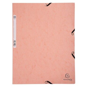 EXACOMPTA Gummibandmappe Aquarel A4 X55527E rot