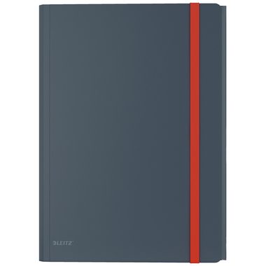 LEITZ Eckspannmappe Cosy A4 4619-00-89 grau, PP