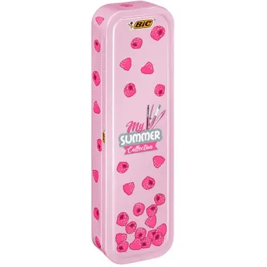 BIC Summer Metal Box 978219 pink 4 St&uuml;ck