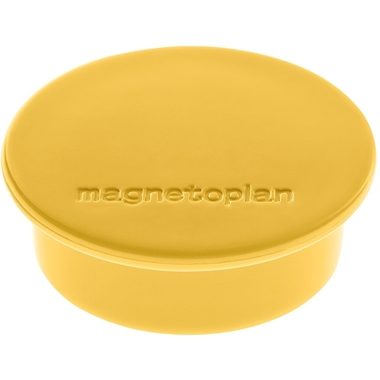 MAGNETOPLAN Magnet Discofix Color 40mm 1662002 gelb 10 Stk.