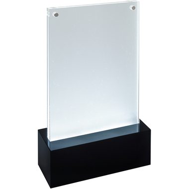SIGEL LED-Tischaufsteller A6 TA423 250h 116x192x46mm
