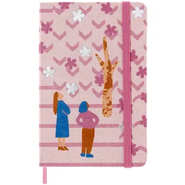 MOLESKINE Notizbuch SAKURA 9x14cm 56598851458 rosa, liniert, 192 Blatt, HC