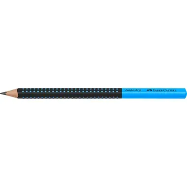 FABER-CASTELL Bleistift Jumbo Grip HB 511910 Two Tone schwarz/blau