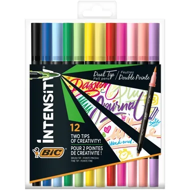 BIC Filzstifte Dualtip CFP 503847 12 St&uuml;ck