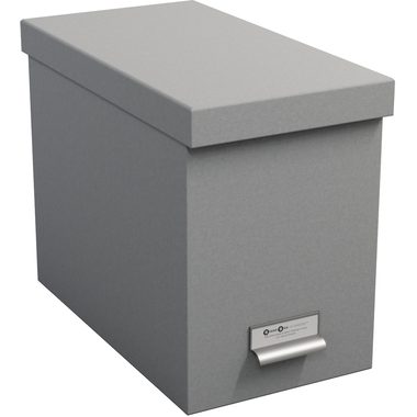 Calicosy - Ablagebox für Hängemappen - JOHAN, One Size, Taubengrau