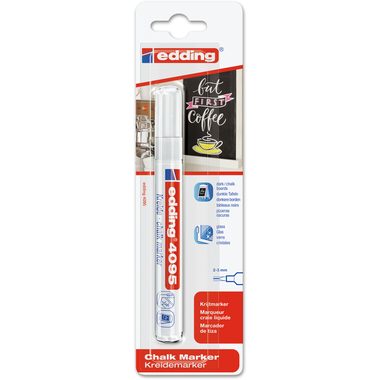 Edding Windowmarker4095 Blister weiss