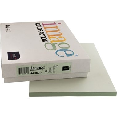 IMAGE COLORACTION Kopierpapier Iceland A4 159.885 80g grau 500 Blatt