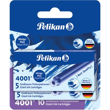 PELIKAN Tintenpatronen GTP/5/2/B 330852 k&ouml;ngisblau, 2x5 St&uuml;ck