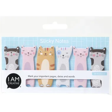 I AM CREATIVE Sticky Notes 4086.73 Animal, Katze