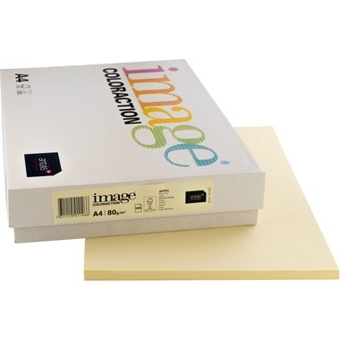 IMAGE COLORACTION Kopierpapier Atoll A4 159.963 80g, ivory 500 Blatt