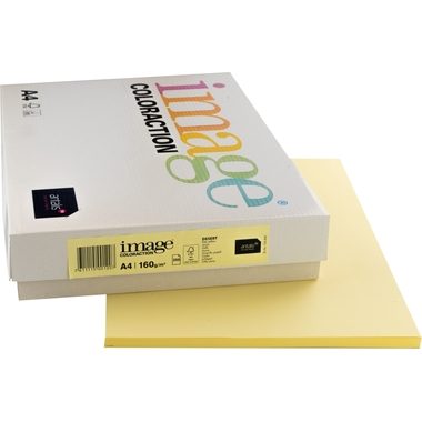 IMAGE COLORACTION Kopierpapier Desert A4 266716 160g gelb 250 Blatt