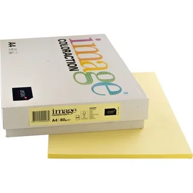 IMAGE COLORACTION Kopierpapier Desert A4 159.889 80g gelb 500 Blatt