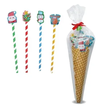 ROOST Bleistift Weihnachtsset XST-002 4 assortiert