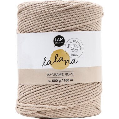 Lalana - Bastelwolle, 160M, Beige