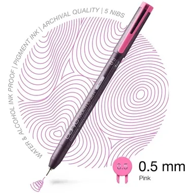 COPIC Multiliner 0.5mm 22075509 pink