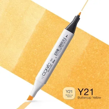 COPIC Marker Classic 2007557 Y21 - Buttercup Yellow