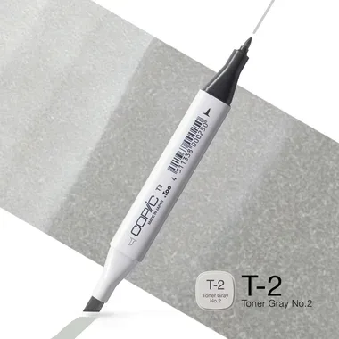 COPIC Marker Classic 2007599 T-2 - Toner Grey No.2